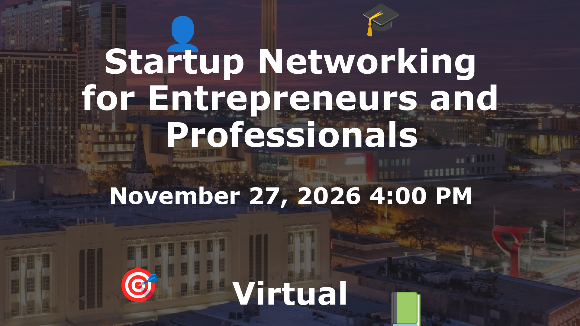 Startup Networking for Entrepreneurs and Professionals event image